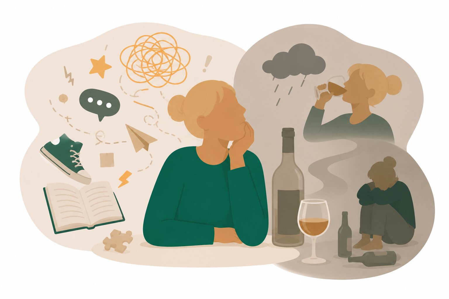 ADHD och alkoholproblem