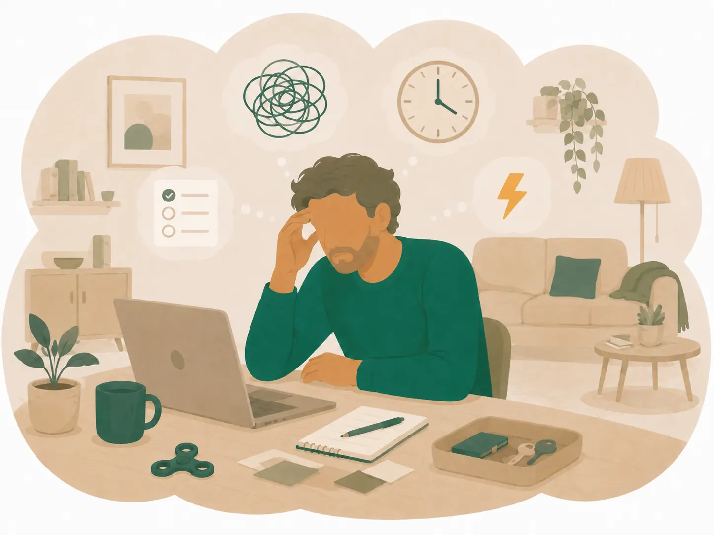 ADHD hos vuxna män