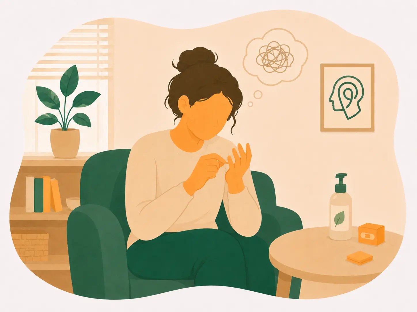 adhd och dermatillomani (skin picking)